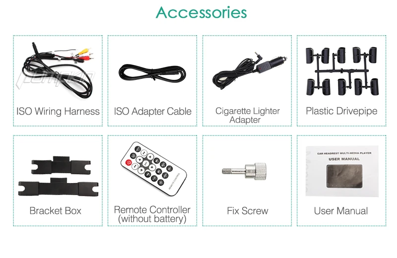 Тыква 10 дюймов dvd-плеер автомобиля подголовник HD цифровой TFT Экран Мониторы с HDMI