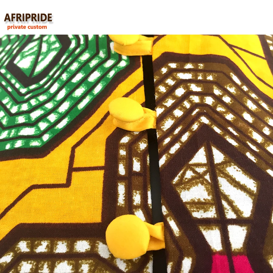 AFRIPRIDE/индивидуальная мужская одежда в африканском стиле хлопковое пальто с