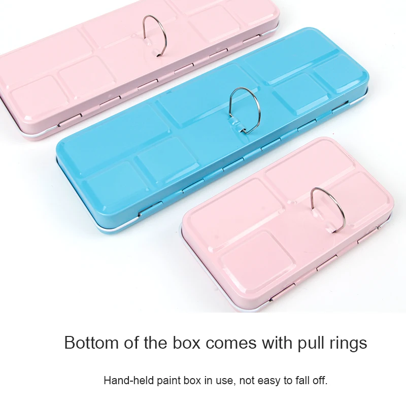 Рубенс Твердые акварельные краски в жестяной коробке Прозрачный Новый 12/24/48