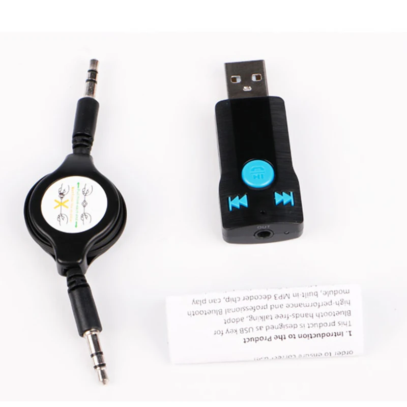 Ttten приемник Bluetooth стерео Беспроводной автомобиля USB аудио Динамик адаптер