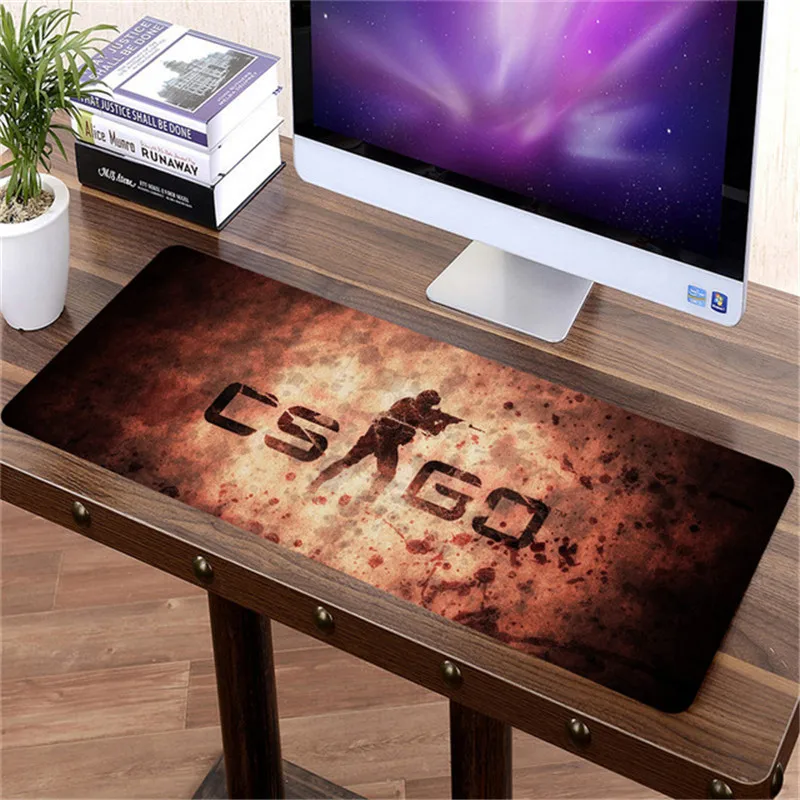80x30 см большой коврик для мыши на заказ CS GO игровой grande gamer клавиатуры Hyper beast Howl CS:GO