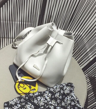 Новая сумка через плечо дикая Корейская простая модная сумка-ведро в стиле ретро