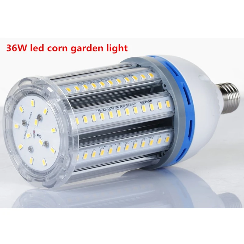 36W E40 E27 E39 E26 LED кукурузный садовый свет SMD5730 Высокое качество 360 градусов