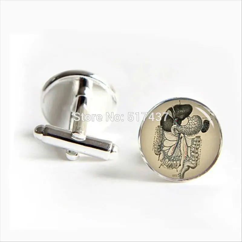 2017 оптовая продажа запонки для внутренней анатомии человека легких сердца