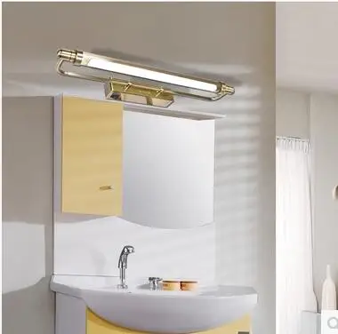 

Classic Metal Bronze LED Bathroom Mirror Light Vintage Wall Lamp Lights Fixtures Wall Sconces Arandelas Lamparas Wandlamp