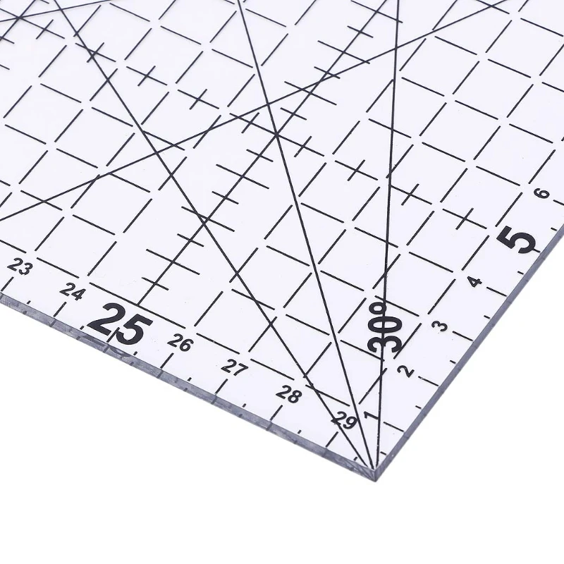 Лоскутная линейка для шитья и режущий инструмент прозрачные весы рукоделия|patchwork