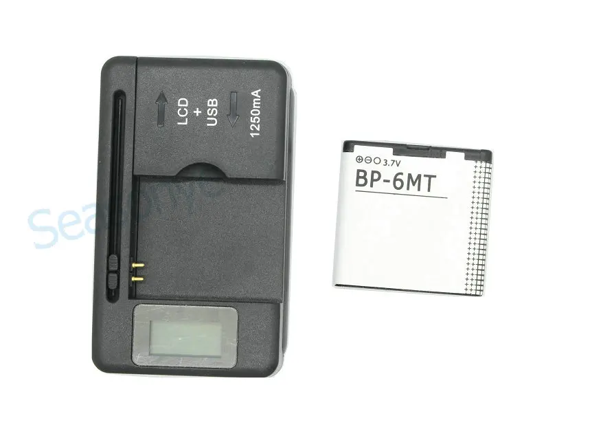 Seasonye BP-6MT / BP6MT BP 6MT 1050 мАч запасной аккумулятор + ЖК-зарядное устройство для Nokia 5610