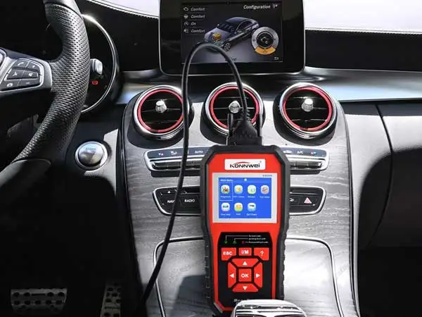 Автомобильный сканер KONNWEI KW850 многоязычный полная функция OBD2 автоматический считыватель кодов obd2 Диагностический Инструмент лучше, чем AL519