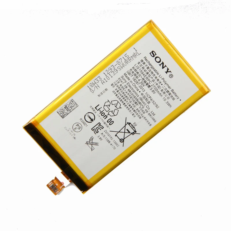Оригинальный аккумулятор высокой емкости LIS1594ERPC для телефона Sony Xperia Z5 compact Z5mini Mini