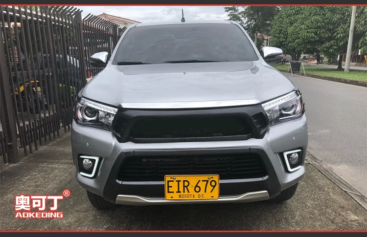 AKD автомобильный Стайлинг для Toyota Hilux фары- Revo светодиодный фонарь DRL Hid головной фонарь Ангел глаз Биксеноновые аксессуары