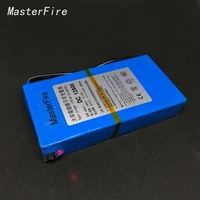 masterfire 10pcslot new portable 12v super rechargeable li ion battery pack dc for cctv camera 8000mah lithium ion batteries