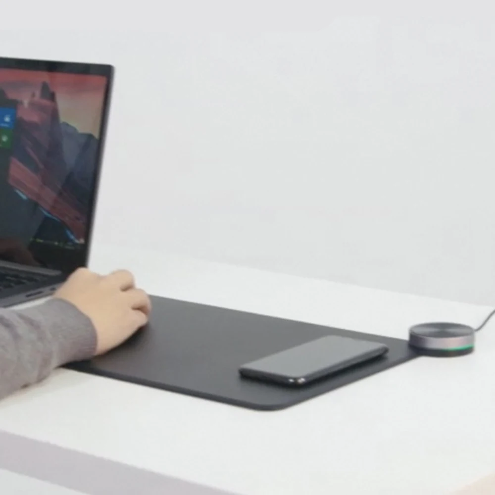 Youpin Smart M ous e Поддержка Mix2S Pad Беспроводная зарядка кнопки из алюминиевого сплава