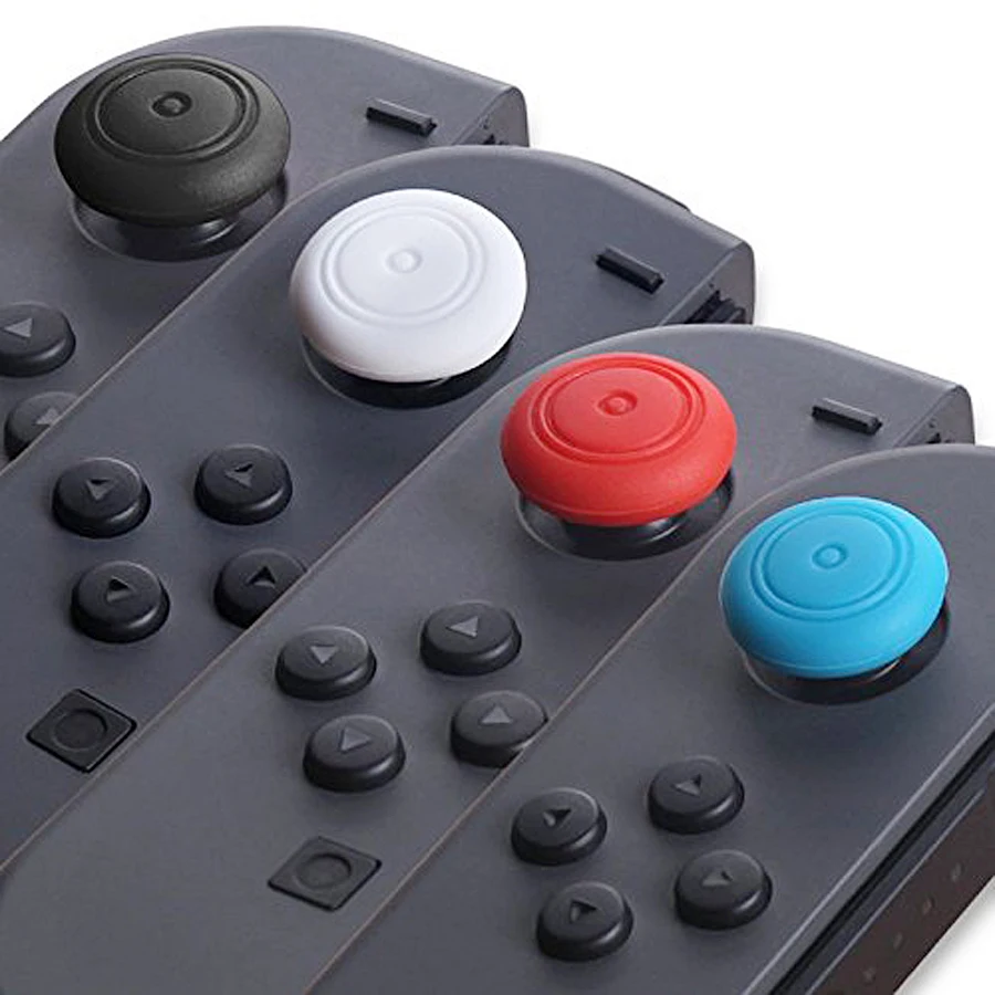 10 аксессуаров для Nintendo doswitch 2 гоночных руля + ручки 6 аналоговых колпачков Switch NS Joy