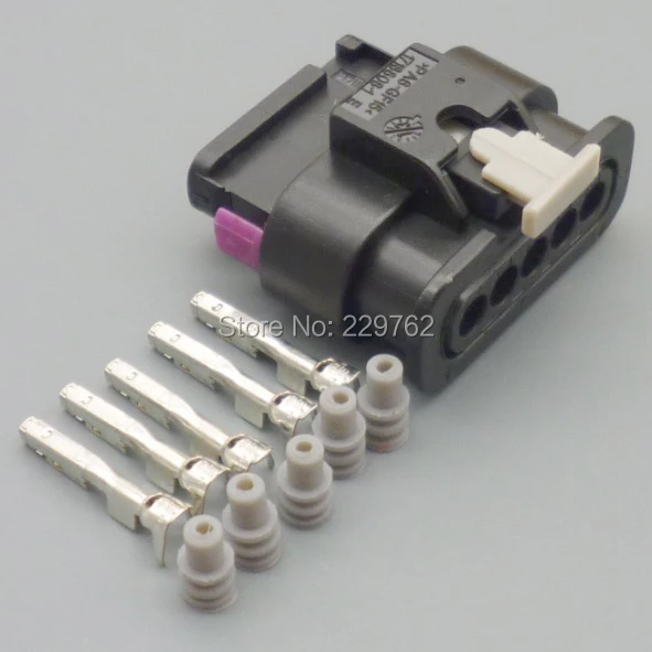 Shhworldsea 5 pin 1 2 мм Pin женские мотоциклетные автомобильные электрические разъемы