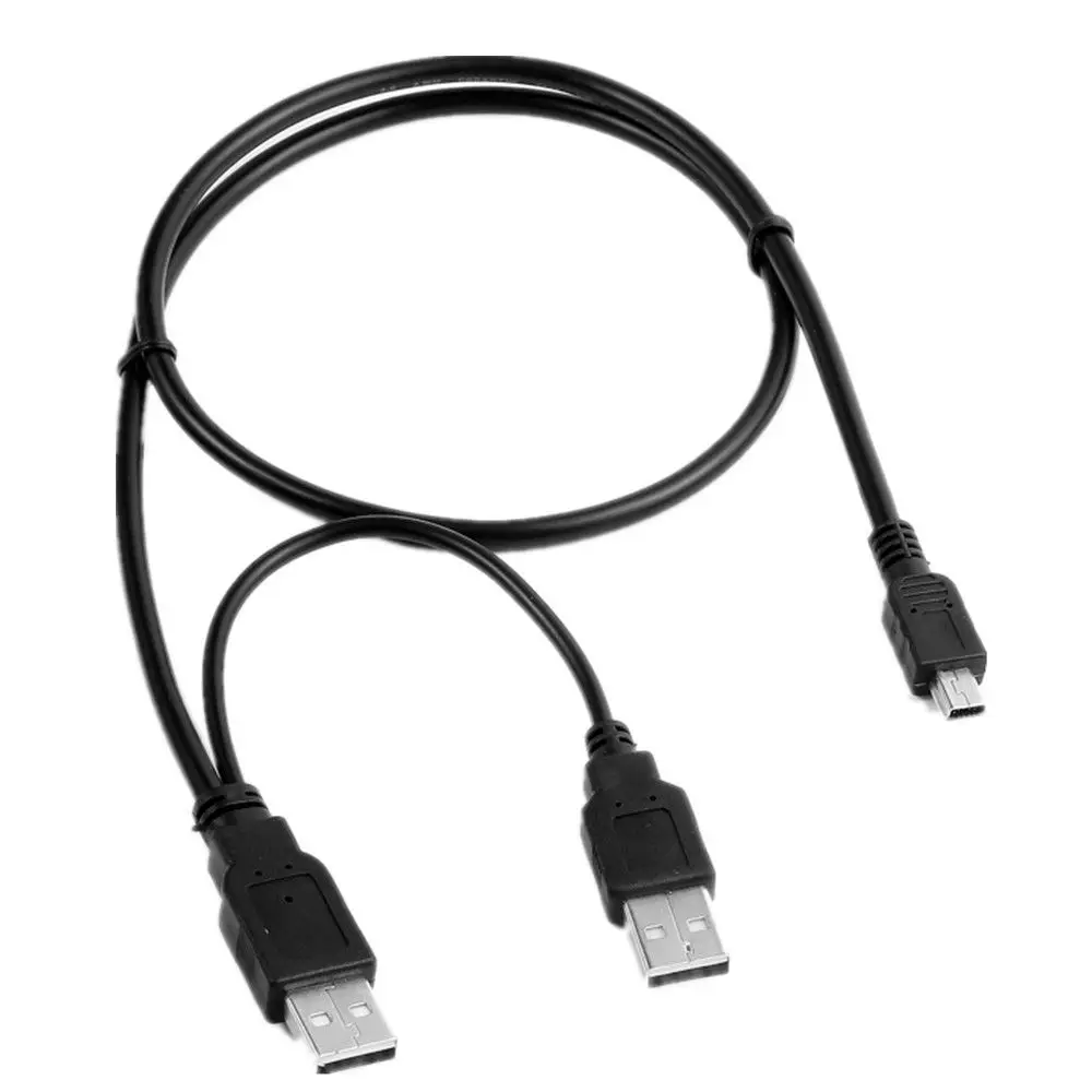 USB папа папа/Мини 5pin Y ПК зарядное устройство + кабель для синхронизации данных Iomega