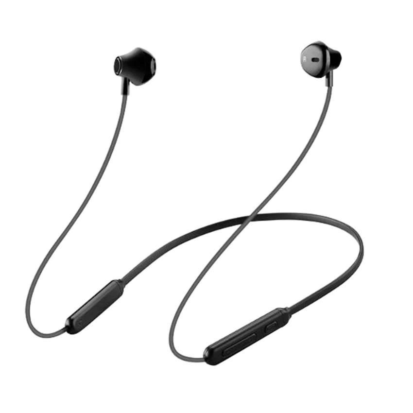 Bluetooth наушники Беспроводной шейным Спорт Магнитная двойной Батарея стерео бас