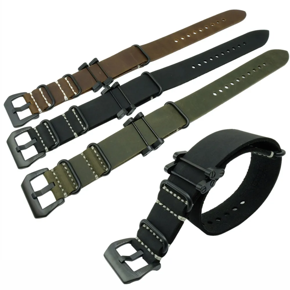 Ремешок ручной работы из натуральной кожи Crazy Horse | Ремешки