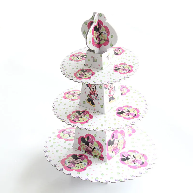 1 PCS С Днем Рождения вечерние Минни Мышь Baby Shower скатерть тема мультфильма для детей сувениры Tablecover светящееся украшение 108*180 см