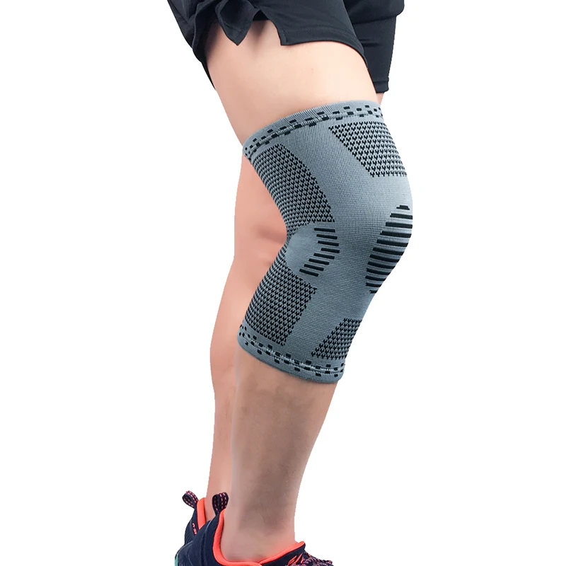3D эластичные тканые спортивные наколенники для баскетбола тренировок фитнеса