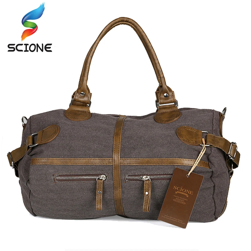 Высококачественная новая популярная холщовая спортивная сумка для спортзала