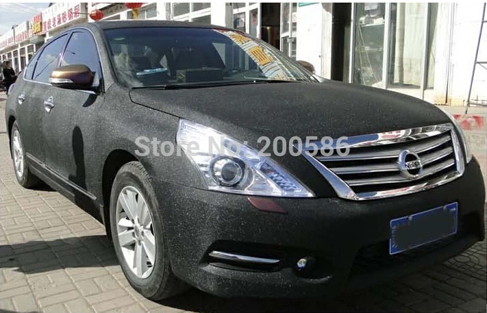 Черная блестящая виниловая пленка Saprkle с воздушно-пузырьковой пленкой