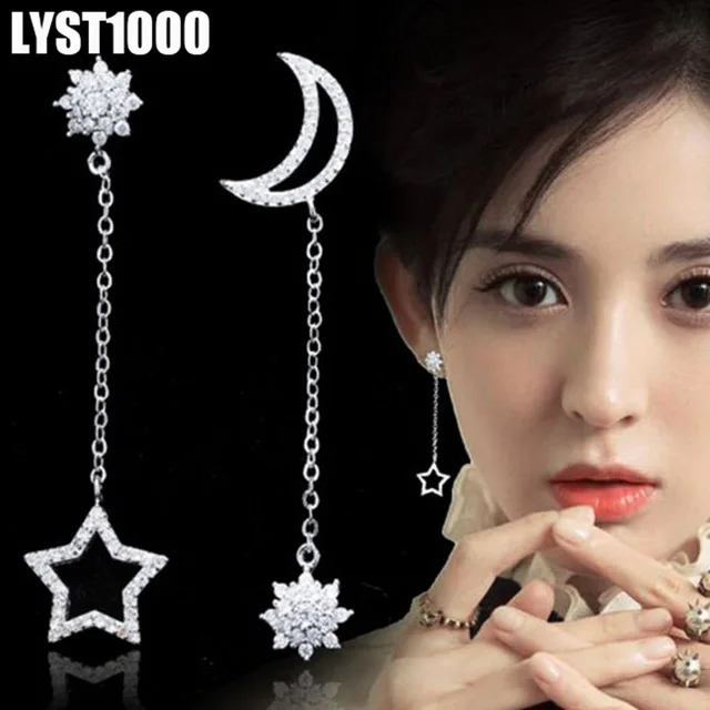 LYST1000 акция модные ювелирные изделия Corea серьги гвоздики из стерлингового серебра