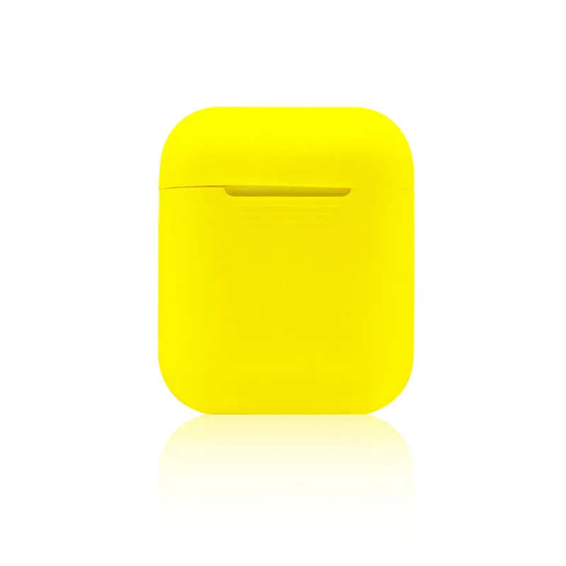 yellow Модная bluetooth-гарнитура из силикагеля, чехол, сумка для женщин, кошельки для монет, цветные, мини, для мальчиков, сумка для хранения денег, кошельки для хранения - Цвет: yellow