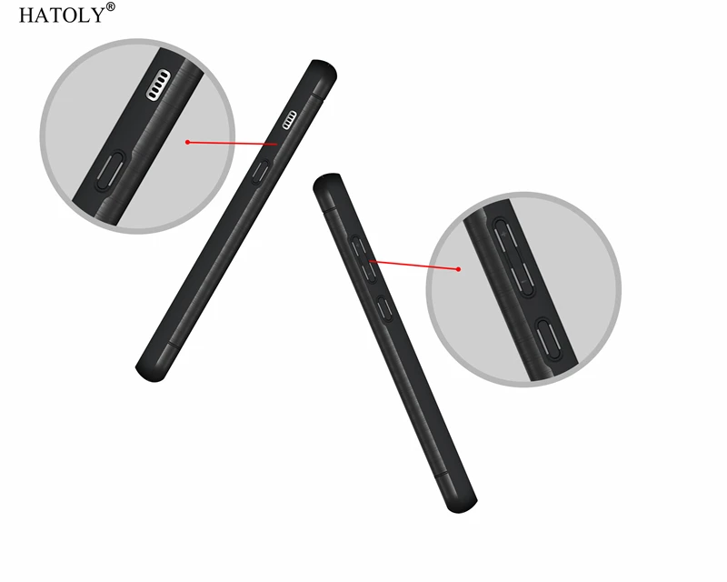 HATOLY для samsung Galaxy A8 плюс 2018 чехол A730f Броня Мягкие TPU Силиконовый Футляр с держатель