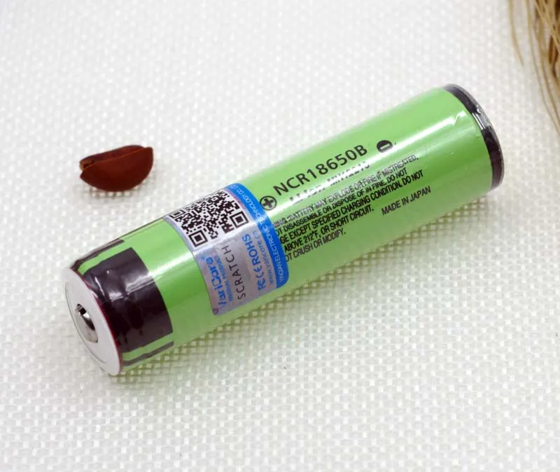 2PCS New Protected 18650 NCR18650B 3400mah Rechargeable battery 3.7V with PCB For Flashlight batteries | Электроника