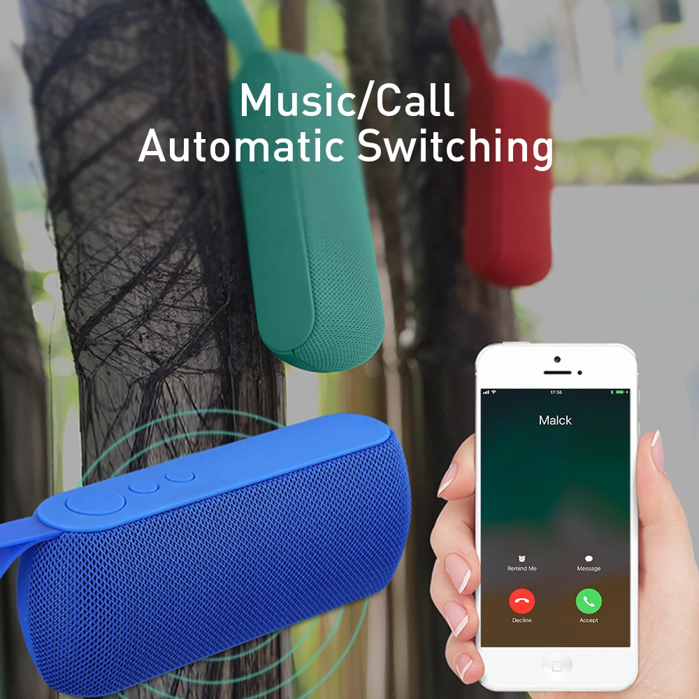 Lamyik портативный Bluetooth динамик беспроводной громкий звуковая система стерео