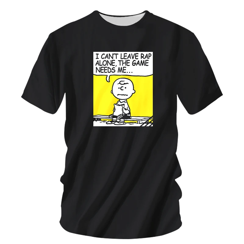 Custom TShirts Wu-tang T Shirt Charlie Brown Jay Dee J Dilla Hip Hop Donuts MF DOOM Cotton O Neck Short Sleeved T-shirt For Men | Мужская