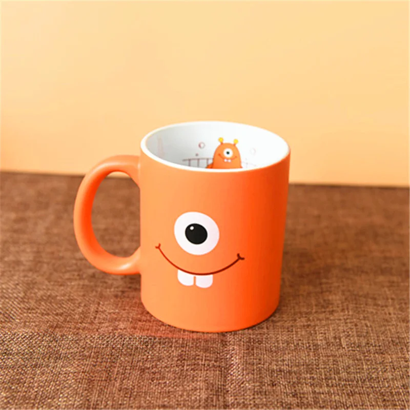 Керамическая кружка и чашка для детей 300 мл милые кружки с одиночными зубами