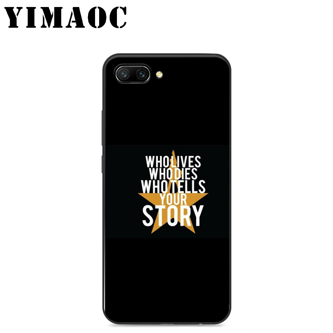 Yimaoc Гамильтон музыкальный Мягкий силиконовый чехол для huawei Honor Коврики 10 P20 P10 P9 P8 P Smart Y6 6A 7A 7X 7C Lite рro