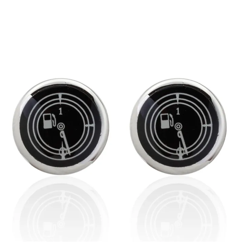 

Hot Sale high Quality Cufflinks Men French Excellent Cuff links Wholesale Black oil gauge Cuff links New Design cuffs