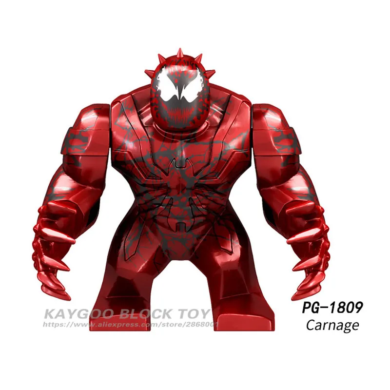 Одиночная продажа Большой siez Супергерои Мстители танос анти Веном Халк Карнаж