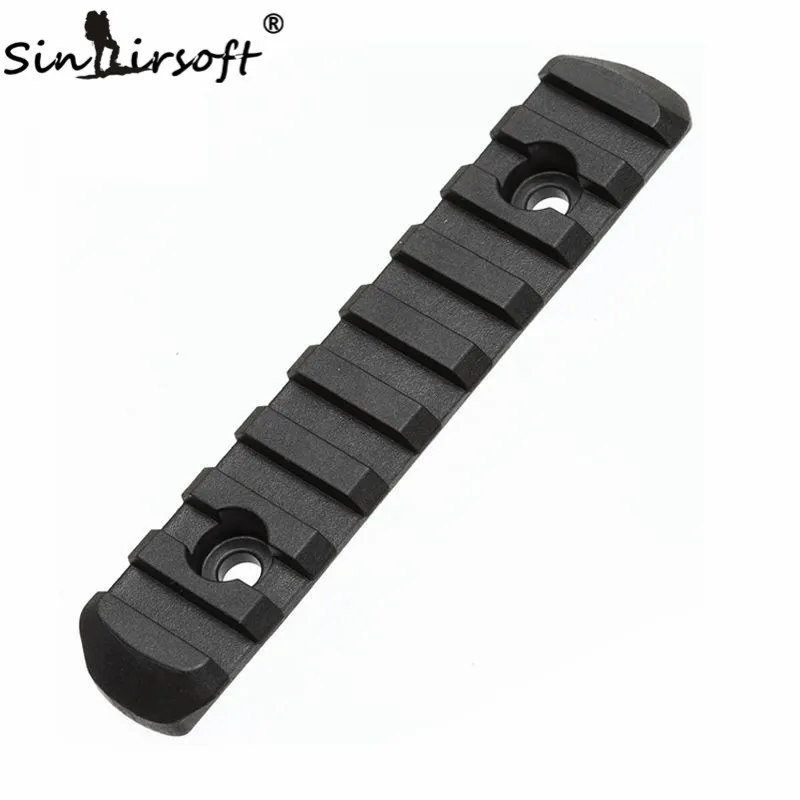 Элемент 4 шт. тактический страйкбол полимерный Пикатинни рельс для MOE Handguard лазерный прицел охотничий Пистолет Аксессуары