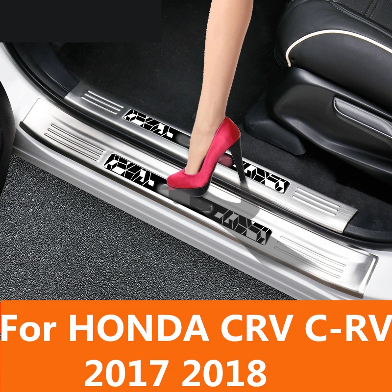 Педали для HONDA CRV запчасти порога двери из нержавеющей стали украшение интерьера