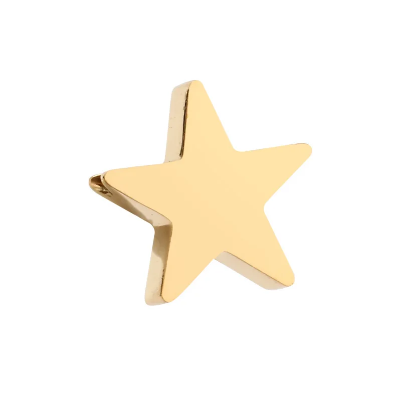 Бусины разделители из нержавеющей стали с отверстием 2 мм для изготовления