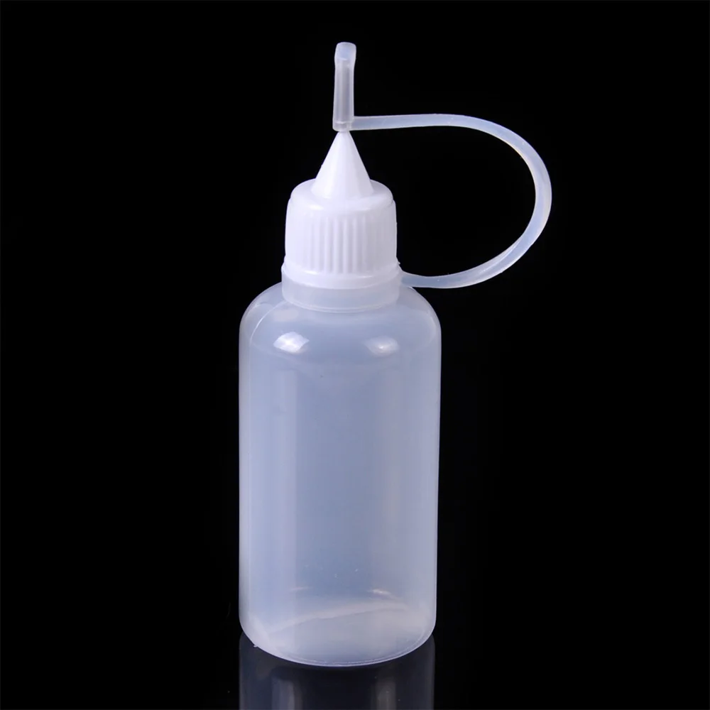 5 шт. 30 мл пластик Сжимаемый капельница бутылка для хранения жидкости Наконечник