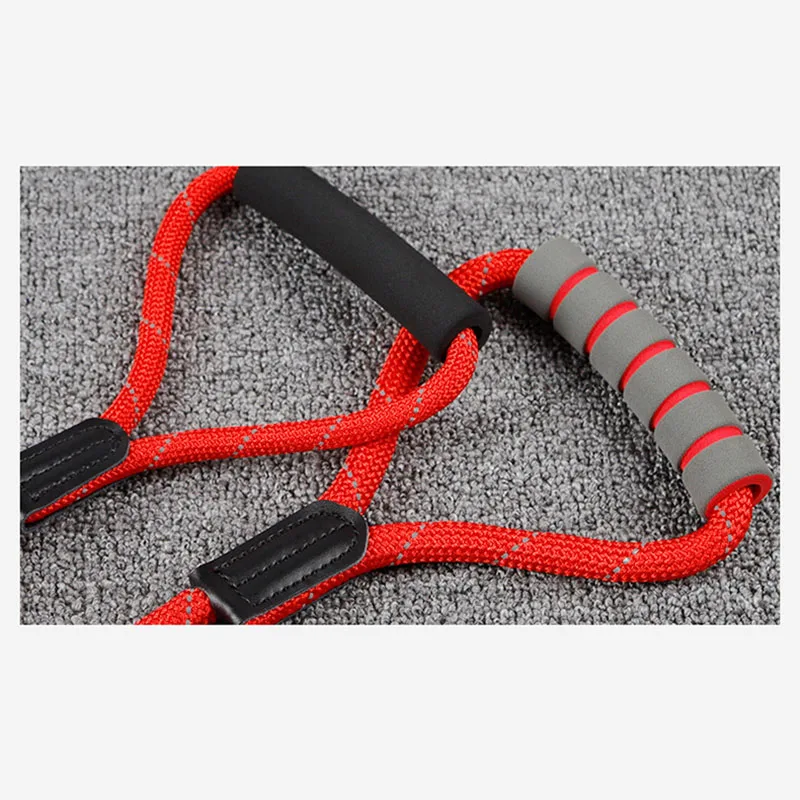 Ошейник собачий со светоотражателем шлейка и поводок набор прочный нейлоновый