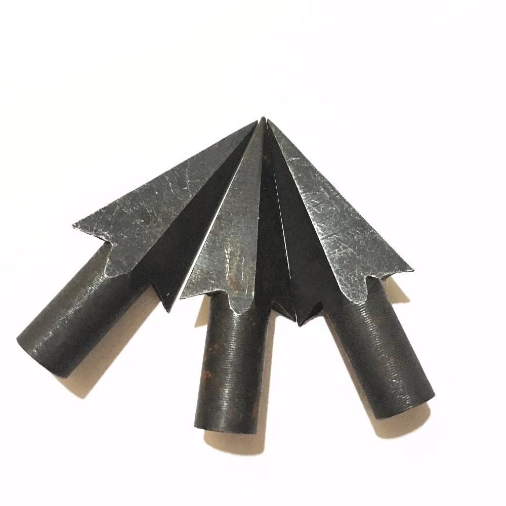 6/12/24/48 шт стрельба из лука стрелки Broadheads советы средневековая металлические для деревянные стрелы Охота