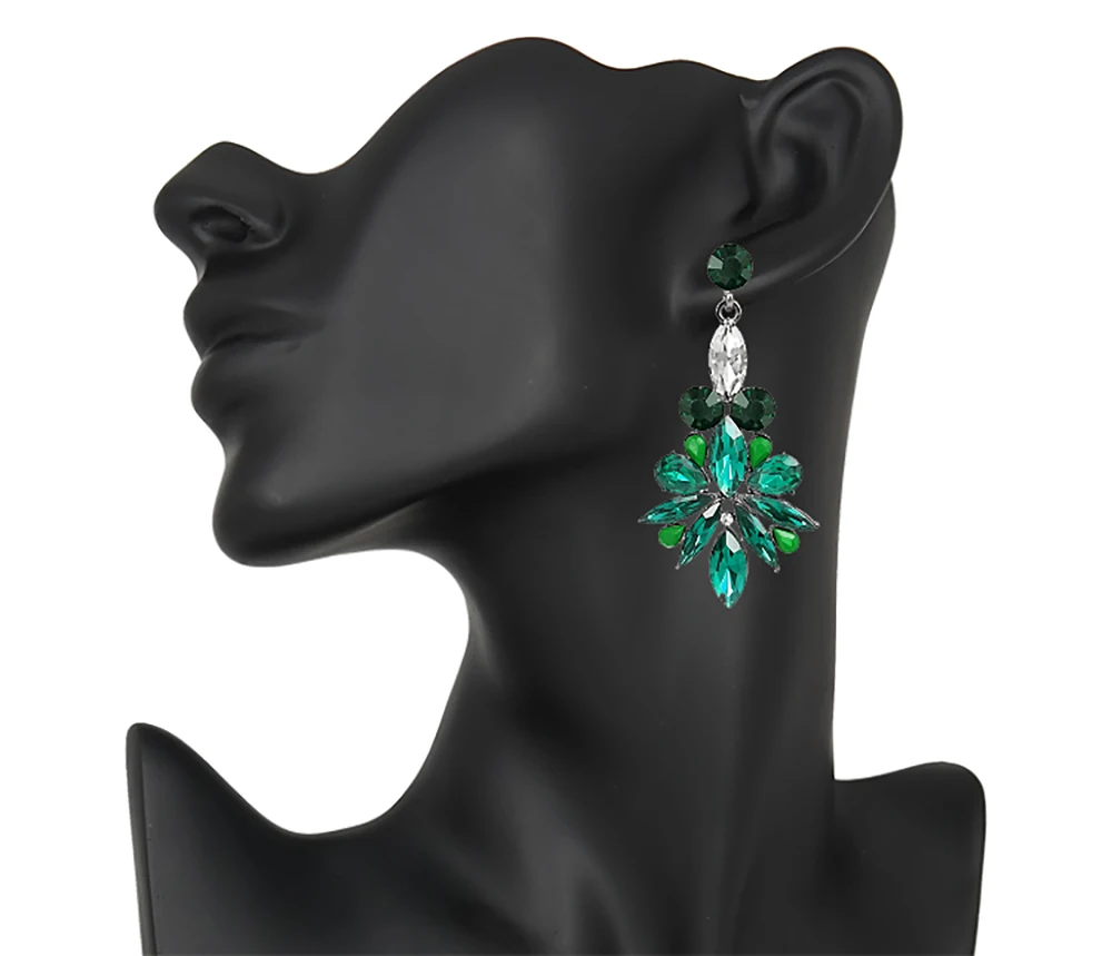 VEYO классические украшения со стразами и кристаллами серьги капли для женщин хит