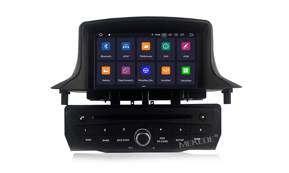 4+ 64G Автомобильный Android 9,0 Ca DVD gps плеер для Renault Megane 3 Fluence 2009- с GsP навигацией Радио стерео BT Wifi