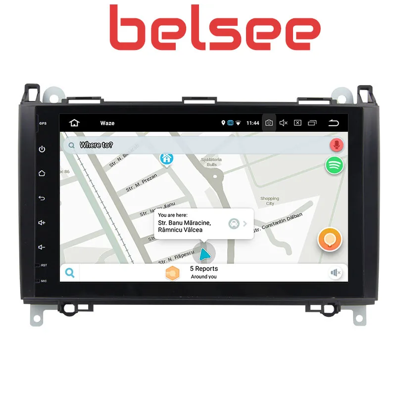 Belsee PX5 4GB Android 8.0 Car Radio for Mercedes Benz W169 B200 B180 W245 Sprinter Viano Vito Stereo Autoradio GPS Navigation | Автомобили