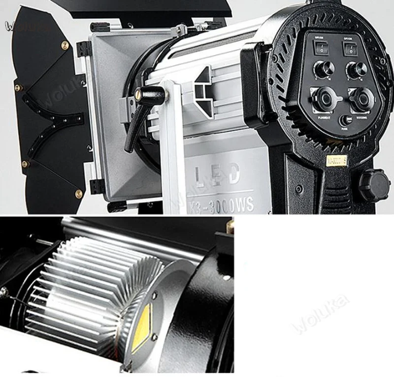 D528 + 3000W фильм прожектор микро-фильм видео и интервью с регулируемой яркостью