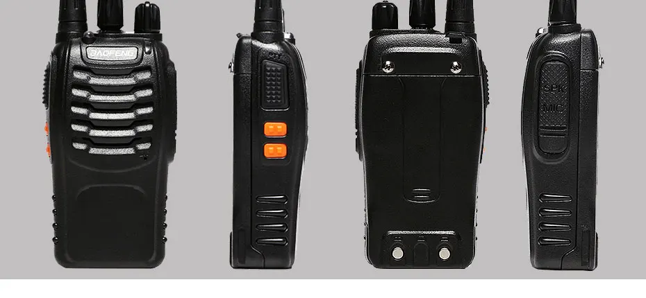 6 шт./лот Baofeng BF-888S рация двухстороннее радио UHF 400-470MHz bf 888s CB радио
