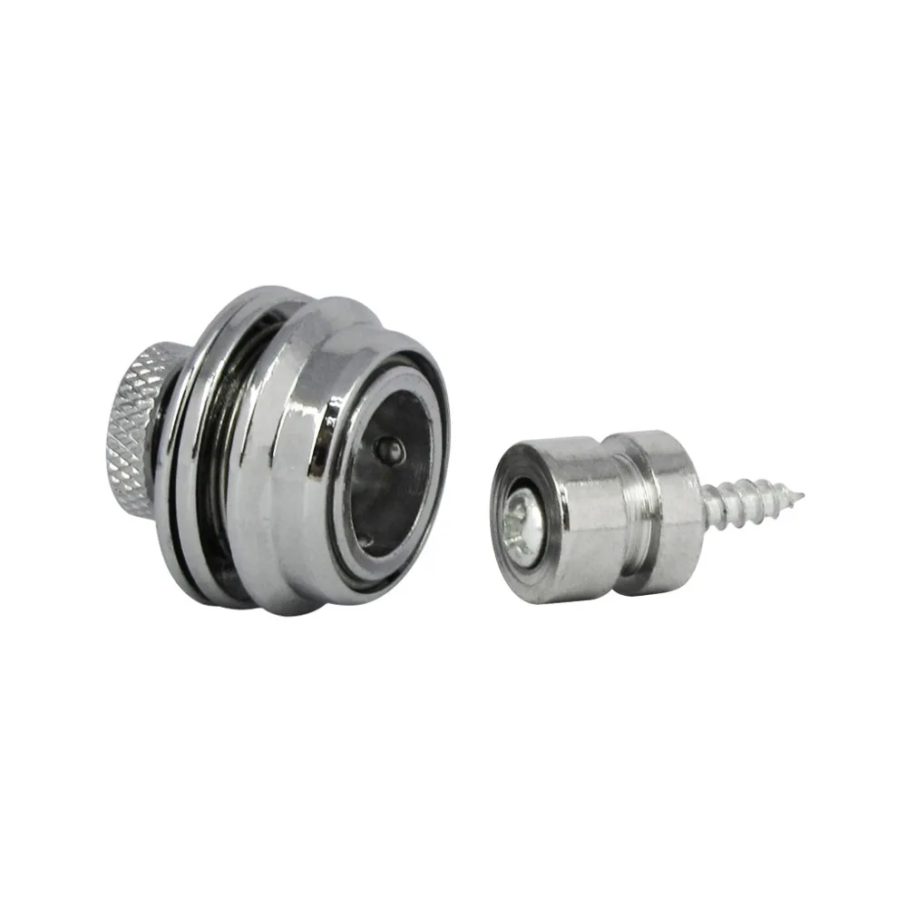 Новая пара металлических больших Противоскользящих зажимов для гитары