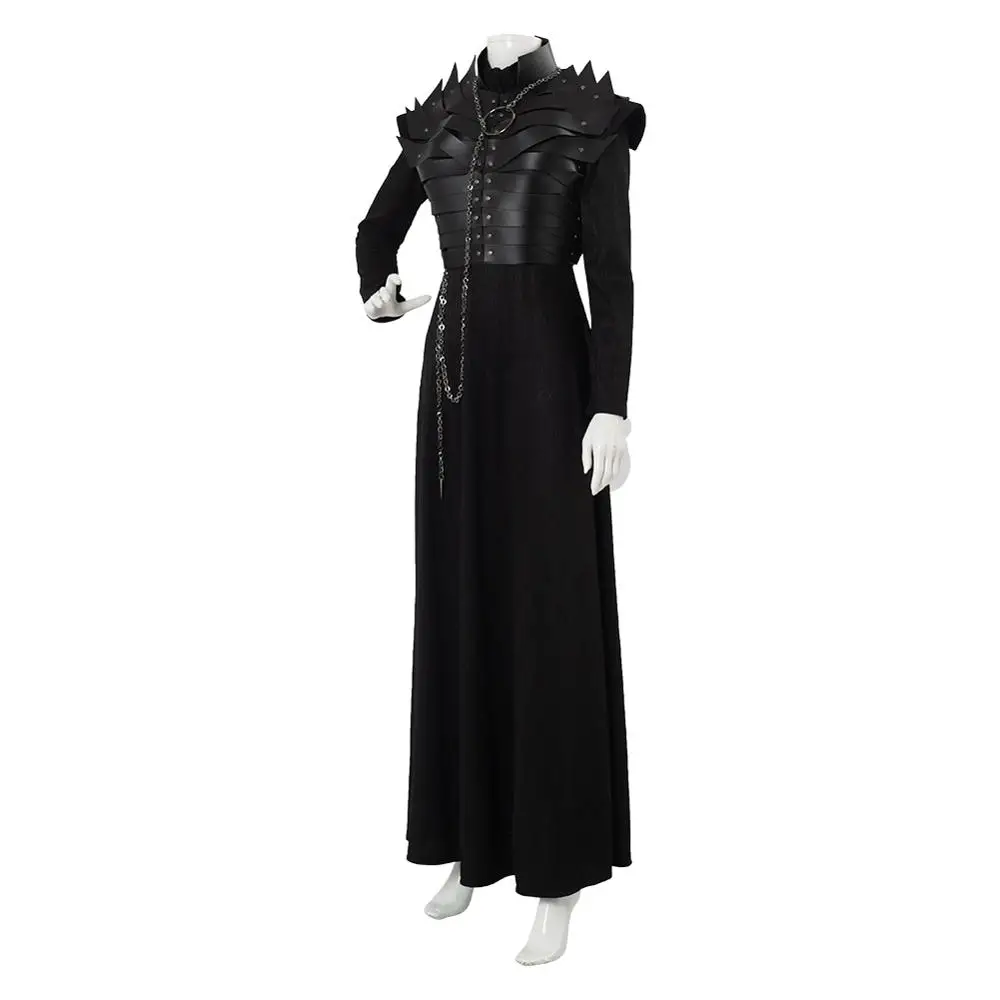 Сезон 8 Косплэй Санса Старк костюм платье кожаный чехол броня одежда на Хэллоуин