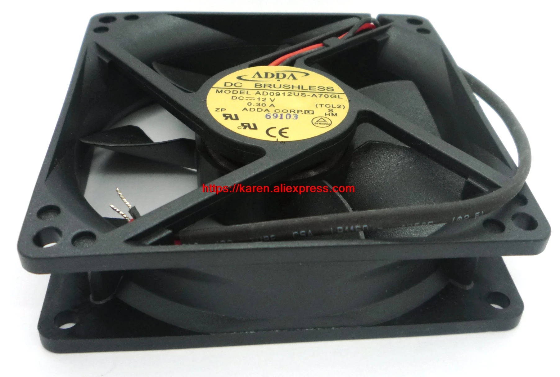 ADDA AD0912US A70GL CC9225B12L MGT9212XS A25 DF0922512SELN 9 см 9225 12 В|cooling fan|cooling fan 12v12v cooling |