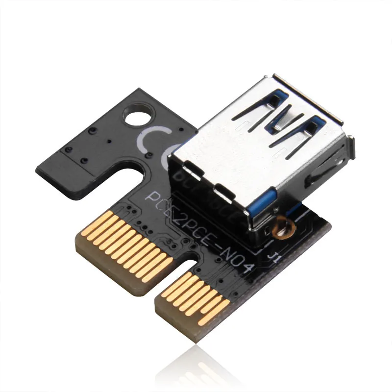 Горнодобывающая машина PCI E Express 1X к 16X расширитель переходника карты адаптер 60 см